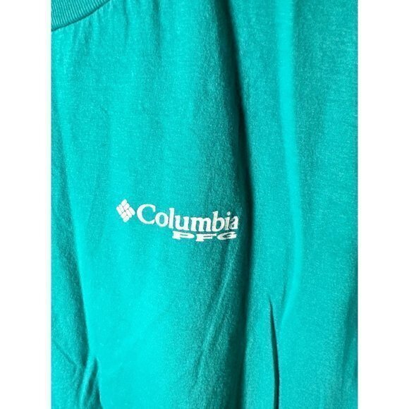 COLUMBIA PERFORMANCE FISHING GEAR MENS SHORT SLEEVE SHIRT (XXL) EUC E-48 - Picture 2 of 5